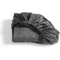 Cinderella Spannbettuch Sundays Anthracite (Satin)-90 x 200 cm
