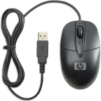 HP RH304AA, Beidhändig, Optisch, USB Typ-A, Schwarz
