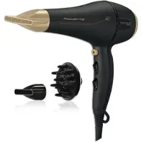 Rowenta Signature Pro CV7846F0, AC, Schwarz, Gold, Einfarbig, Hängender Ring, 1,8 m, Tasten