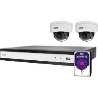 ABUS IP Videoüberwachung 4-Kanal PoE Komplettset