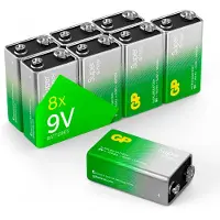 Gold Peak Industries Batteries Super Alkaline 16.50.2181, Einwegbatterie, 9V, Alkali, 9 V, 8 Stück(e)