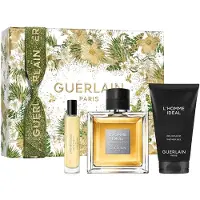 Guerlain Edt Spray 100ml/Showergel 75ml/Edt Spray 10ml L'Homme Ideal Giftset