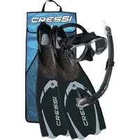 Cressi Kit Pluma Perla Pluma Gamma Schnorchelset