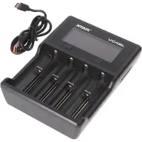 XTAR VC4SL Akkuladegerät für Li-Ion / Ni-MH / Ni-CD 18650