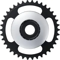 Shimano Steps E6100 Cre61 Chainring Silber 38t