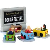 Lemax Hinterhof Drive-In 4er Set Weihnachtshaus (mix)