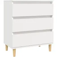 vidaXL Sideboard Weiß 60x35x70 cm Holzwerkstoff