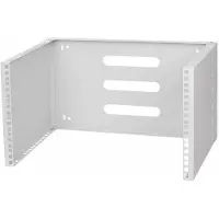 Stalflex Rack Holder Wall Mounted 19" 6U 330mm Gray WRH19-6U-330G Stalflex