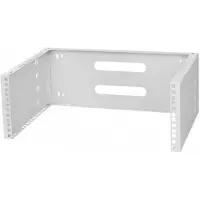 Stalflex Rack Holder Wall Mounted 19" 4U 330mm Gray WRH19-4U-330G Stalflex
