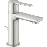 GROHE Lineare Neu Einhand-Waschtischbatterie XS-Size mit Zugstangen-Ablaufgarnitur