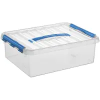 Sunware Aufbewahrungsbox - transparent - 10L - 40 x 30 x 11 cm