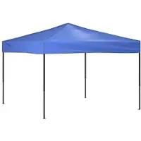 vidaXL Partyzelt Faltbar Blau 3x3 m