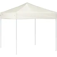 vidaXL Partyzelt Faltbar Creme 2x2 m