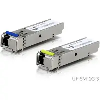 Ubiquiti Networks UF-SM-1G-S, Faseroptik, 1250 Mbit/s, SFP, LC, 3000 m, 1550 nm