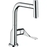 Axor Einhebel-Küchenmischer AXOR CITTERIO SELECT DN 15, mit Ausziehauslauf chrom chrom