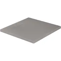 Duravit Quadrat-Duschwanne STONETTO 1000x1000x50mm beton grau 1000 x 1000 x 50 mm beton grau
