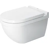 Duravit Wand-WC STARCK 3 tief, 360x540mm HygieneGlaze weiß HygieneGlaze weiß