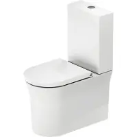 Duravit St.-Tiefsp-WC-Komb. White Tulip 36x65cm, 4,5 l, Abg wa., riml, we Hyg gl