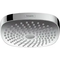 Hansgrohe Croma Select E, Fester Duschkopf, Chrom, Zimmerdecke