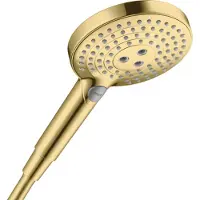 Hansgrohe Raindance Select S Handbrause 120 3jet EcoSmart, Polished Gold Optic