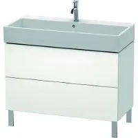 Duravit Waschtischunterbau L-CUBE 582x984x459mm weiß matt