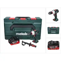 Metabo BS 18 LTX BL I Akku Bohrschrauber 18 V 130 Nm + 1x Akku 8,0 Ah + metaBOX - ohne Ladegerät