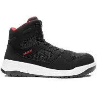 ELTEN Sicherheitsschnürstiefel LAKERS black Mid ESD S1P, Gr. 48