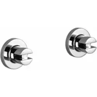 Dornbracht Tara. Konsolen Für Ablage Chrom 83490892-00 - (1 Paar) Rosette Ø 55 Mm