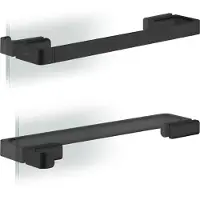 Hansgrohe Duschtürgriff AXOR UNIVERSAL 444mm mattschwarz mattschwarz