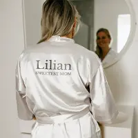 Yoursurprise Personalisierter Kimono - Weiß