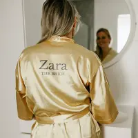 Yoursurprise Personalisierter Kimono - Gold