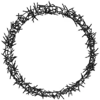 Ambiance H&S Weihnachtskranz - Ring - Ø48cm - 400 Leds - 8 Einstellungen - Extra Warm White