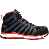ELTEN Sicherheitsstiefel jo_RAPID black-red Mid ESD S3, Gr. 44 Jori 16021