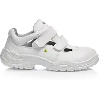 ELTEN Sicherheitssandale WHITE Easy Low ESD S1, Gr. 47