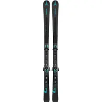 Atomic - Ski Set inkl. Bdg. - Pistenski - Redster X7 Rvsk C + M 12 Gw Black/Teal 2024 für Herren - Größe 169 cm - schwarz