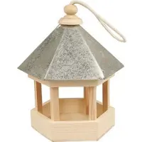 Creativ Company Vogeltränke mit Zinkdach 22x18x16,5 cm