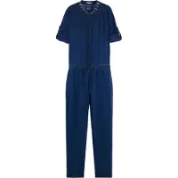 Scotch & Soda Indigo Tencel Denim Washed All In One With Beading Details | Größe: 34 | Jumpsuits Outlet | Damen | Blau