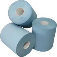 Mts euro products Midi Blau Zellstoff 1-lagig 6 Rollen