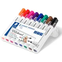 Staedtler Whiteboardmarker Lumocolor, 8er Set, farbsortiert