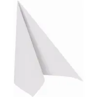 Papstar 12 X 20 Servietten "ROYAL Collection" 1/4-Falz 33 cm x 33 cm weiss