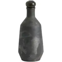 Nordal Wacholderflasche mit Verschluss schwarz