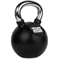 VirtuFit Kettlebell Gummi/Chrom