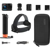 GoPro HERO12 Black Kamera Bundle mit Zubehör