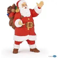 Papo Weihnachtsmann - H: 9,3 cm - - One Size - Spielzeugfiguren