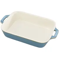 Staub Auflaufform Ceramic Turquoise 20 x 16 cm