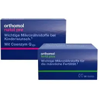 Orthomol VET Natal pre + Fertil plus - Bei Kinderwunsch für Sie & Ihn 30 Kapseln 2x30 St