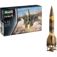 Revell GmbH 03309 German A4 / V2 Rocket Plastic Model Kit, Black & White, 1:72