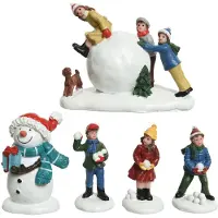 EDM Schneekugel-weihnachtsfigur