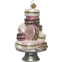Décoris Ornament Glas l8b8h14 cm multi (multi)