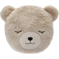 Douceur D`Interieur Bear Cushion Beige